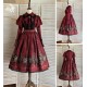 Miss Point The Lamplighter Of The Blood Night One Piece and Skirt(Reservation/5 Colours/Full Payment Without Shipping)
